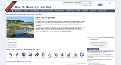 Desktop Screenshot of neusiedl24.at