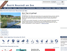 Tablet Screenshot of neusiedl24.at